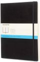 Голям черен тефтер Moleskine Classic Black с меки корици и страници на точки