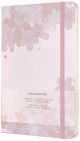 Класически тефтер Moleskine Sakura Light Pink с твърди корици и нелинирани страници
