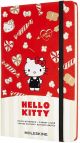 Голям червен тефтер Moleskine Hello Kitty с широки редове, Limited Edition