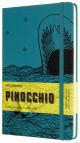 Класически тефтер Moleskine Pinocchio The Dogfish с твърди корици и линирани страници