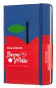 Син тефтер Moleskine Snow White Red Apple Pocket с широки редове, Limited Edition