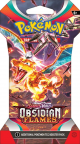 Карти за игра Pokemon TCG: Scarlet & Violet 3: Obsidian Flames Sleeved Booster