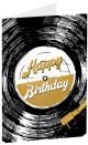 Картичка Busquets за рожден ден: Грамофонна плоча