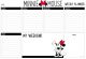 Седмичен планер - пад Minnie Mouse А4, 52 листа