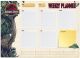 Седмичен планер - пад Jurassic Park А4, 52 листа