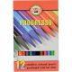 Цветни моливи Progresso с лаково покритие, 12 цвята
