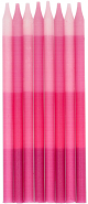Свещички Folat - Shades of Pink, 24 бр.