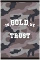 Тетрадка In Gold We Trust А4, 40 листа - широки редове
