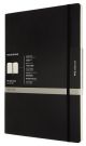 Черен тефтер Moleskine Pro Collection A4 Black с меки корици
