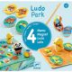 Комплект 4 детски игри Djeco: Ludo Park