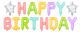 Фолиев балон PartyDeco - Happy Birthday