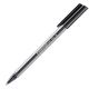 Химикалка Staedtler Stick 432 M, черна, прозрачна