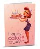 iGreet Картичка - Happy Cake & Wine Day