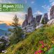 Календар Ackermann Alpen - Алпите, 2024 година