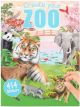 Книжка със стикери Depesche - Зоологическа градина