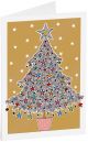 Коледна картичка Busquets: Коледна елха