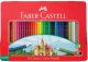 Комплект 36 цветни моливи Faber-Castell в метална кутия