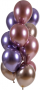 Комплект балони Folat - Ultra Shine Amethyst, 12 бр.