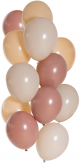 Комплект балони Folat - Blush Crush, 12 бр.