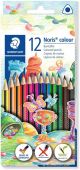 Комплект цветни моливи Staedtler Noris Colour 187, 12 цвята