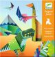 Комплект за оригами Djeco: Динозаври