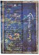 Тефтер Paperblanks - Monet (Water Lilies), Letter to Morisot Midi, 13 х 18 см.
