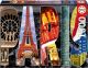 Пъзел Educa: Колаж на Париж, 1000 части
