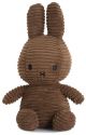 Плюшена играчка Miffy Sitting Corduroy - Кафяв заек, 23 см.