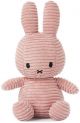 Плюшена играчка Miffy Sitting Corduroy - Розов заек, 23 см.