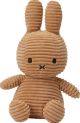 Плюшена играчка Miffy Sitting Corduroy - Тъмнобежов заек, 23 см.