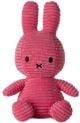 Плюшена играчка Miffy Sitting Corduroy - Тъмнорозов заек, 23 см.