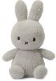 Плюшена играчка Miffy Sitting Terry - Светлосив заек, 23 см.