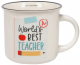 Порцеланова чаша Legami - World's Best Teacher