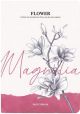 Скицник Drasca Flower Magnolia А5, 80 листа