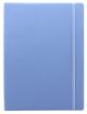 Тефтер Filofax Notebook Classic Pastels A4 Vista Blue със скрита спирала, ластик и линирани листа