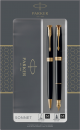 Комплект Parker - Химикалка и писалка Royal Sonnet Black Lacquer GT