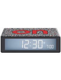 Смарт часовник с аларма Lexon x Keith Haring, Flip+ Black Love