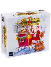 Коледен адвент календар Black Sea Puzzles от 24 мини пъзела - 24 дни до Коледа