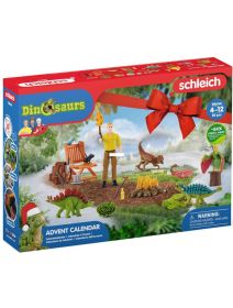 Адвент календар Schleich - Динозаври 2022, 24 части