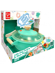 Детски готварски комплект Hape - Уред за готвене на пара и супа