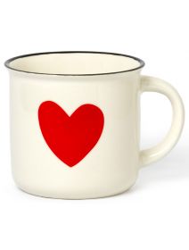 Порцеланова чаша Legami - Сърце