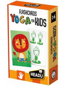 Образователни флаш карти Headu - Йога за деца