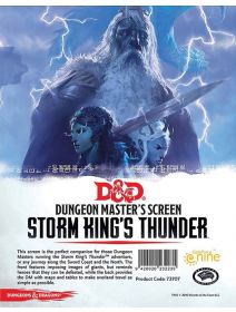Аксесоар за ролева игра Dungeons & Dragons - Dungeon Master's Screen Storm King's Thunder 