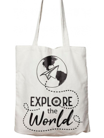 Чанта за пазаруване Simetro Books - Explore the World
