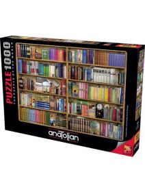 Пъзел Anatolian: Bookshelves, 1000 части