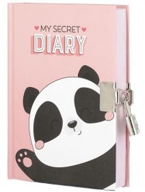 Таен дневник с ключ Legami - Панда