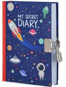 Таен дневник с ключ Legami - Космос