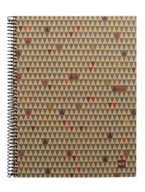 Тетрадка Miquelrius Ecotriangles А5 формат, със 120 листа на малки квадратчета