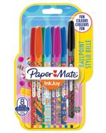Химикалки Paper Mate Inkjoy Wrap 100 ST Candy Pop, 8 бр.