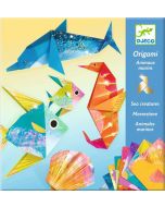 Творчески комплект Djeco Оригами: Морски създания
